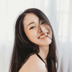 smiling asian lady